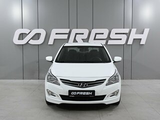 2014 Hyundai Solaris I Рестайлинг, белый, 1059000 рублей, вид 3