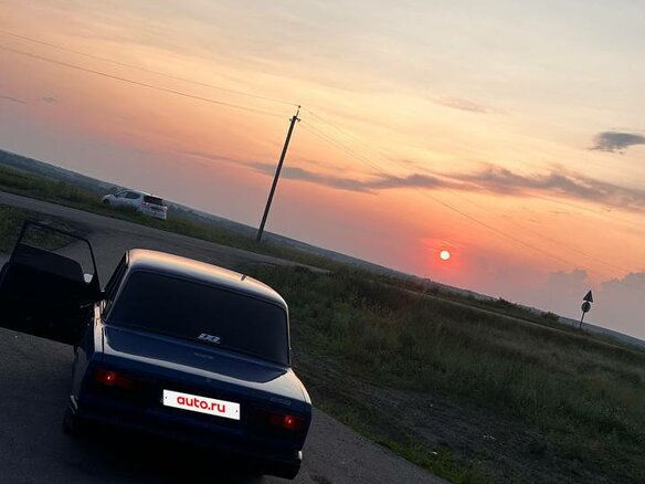 2007 Lada (ВАЗ) 2107, синий, 200000 рублей - вид 7