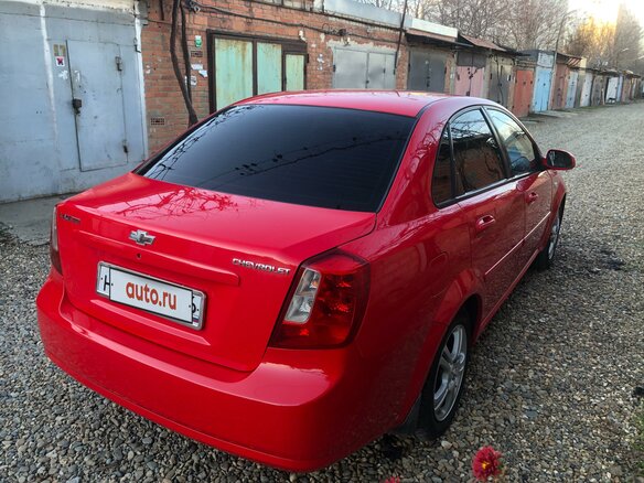 2007 Chevrolet Lacetti I, красный, 675000 рублей - вид 8