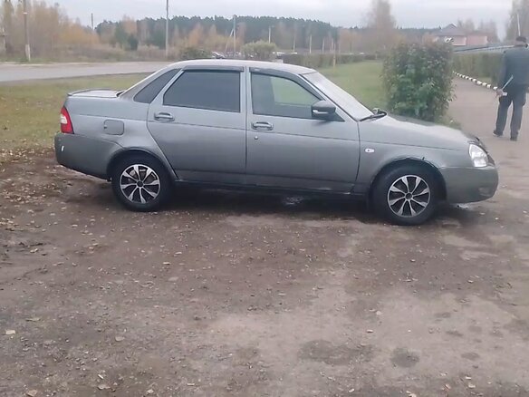 2008 Lada (ВАЗ) Priora I, серый, 380000 рублей - вид 15