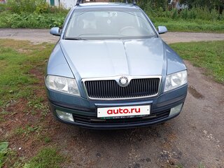 2008 Skoda Octavia II (A5), голубой, 460000 рублей, вид 1