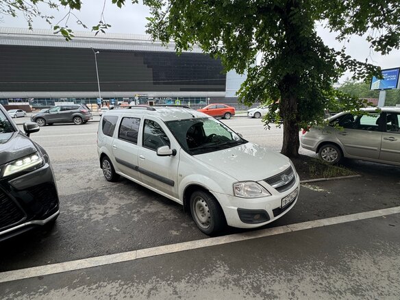 2019 Lada (ВАЗ) Largus I, белый, 1050000 рублей - вид 1
