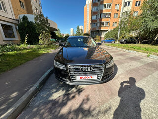 2013 Audi A8 III (D4) Рестайлинг, чёрный, 1700000 рублей, вид 2