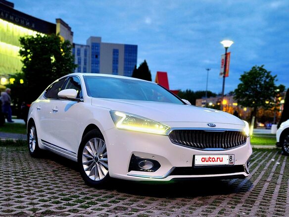 2018 Kia K7 YG (II), белый, 2620000 рублей