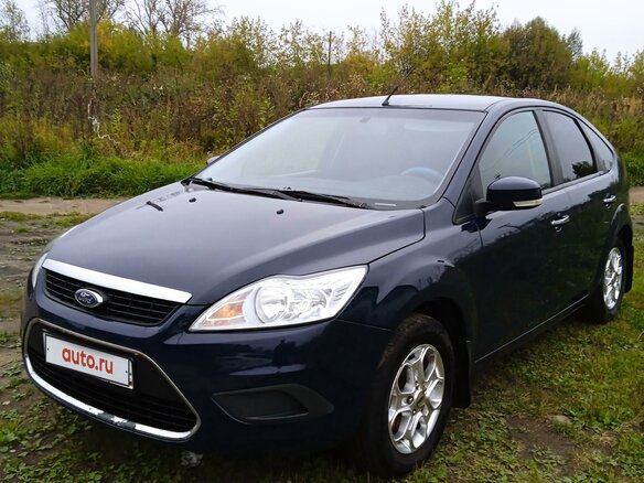 2009 Ford Focus II Рестайлинг, синий, 750000 рублей
