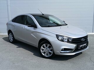 2021 Lada (ВАЗ) Vesta I, серебристый, 1134000 рублей, вид 2