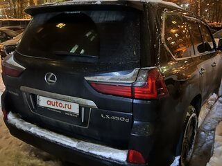 2020 Lexus LX 450d III Рестайлинг 2, чёрный, 8700000 рублей, вид 3