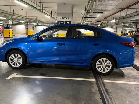 2018 Kia Rio IV, синий, 840000 рублей, вид 5