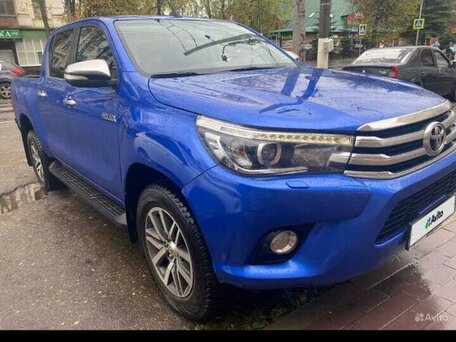 2016 Toyota Hilux, синий, 3400000 рублей, вид 5