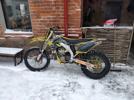 2016 Suzuki RM-Z 450, жёлтый, 345000 рублей, вид 3