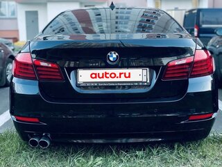 2016 BMW 5 серии 520d VI (F10/F11/F07) Рестайлинг, чёрный, 1900000 рублей, вид 5