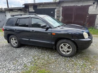 2008 Hyundai Santa Fe Classic Classic, чёрный, 650000 рублей, вид 2