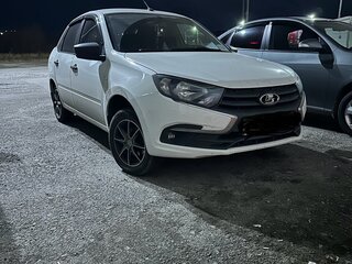 2020 Lada (ВАЗ) Granta I Рестайлинг, белый, 750000 рублей, вид 3