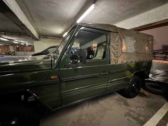 1996 Mercedes-Benz G-Класс 230 I (W460; W461), зелёный - вид 2