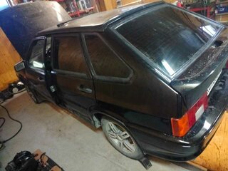 2008 Lada (ВАЗ) 2114, чёрный, 300000 рублей, вид 4