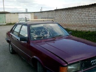 1982 Audi 80 III (B2), красный, 100000 рублей, вид 1