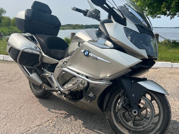 2012 BMW K 1600 GTL, серебристый, 1100000 рублей
