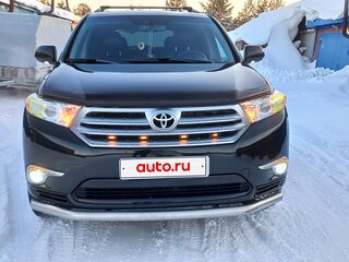 2011 Toyota Highlander II (XU40) Рестайлинг, чёрный, 2050000 рублей, вид 1