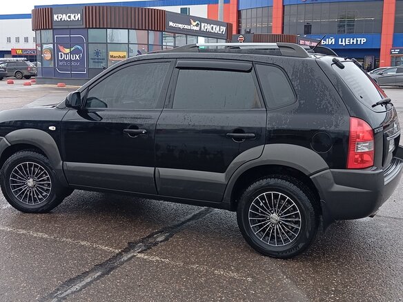 2008 Hyundai Tucson I, чёрный, 900000 рублей - вид 11