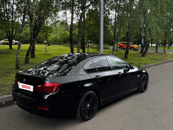 2015 BMW 5 серии 520i VI (F10/F11/F07) Рестайлинг, чёрный, 1800000 рублей - вид 4