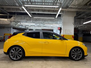 2019 Hyundai Veloster II, жёлтый, 1830000 рублей, вид 3