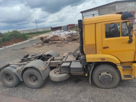 2012 КамАЗ 65116, жёлтый, 1300000 рублей, вид 2
