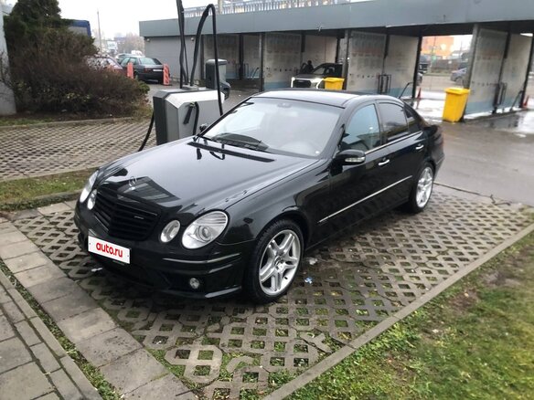 2004 Mercedes-Benz E-Класс 200 III (W211, S211), чёрный, 1150000 рублей - вид 4
