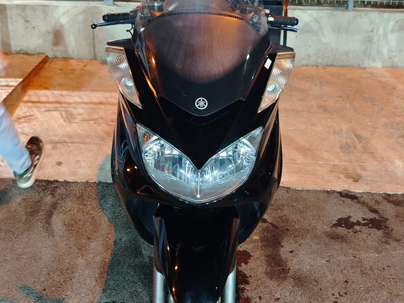 2006 Yamaha Majesty 400, чёрный, 250000 рублей - вид 8