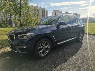 2020 BMW X3 30i xDrive III (G01), синий, 2550000 рублей, вид 3