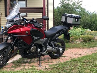 2015 Honda VFR 1200X (Crosstourer), красный, 1150000 рублей, вид 3
