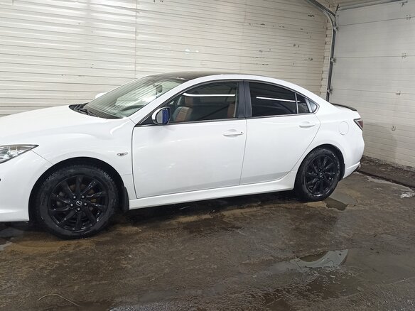 2011 Mazda 6 II (GH) Рестайлинг, белый, 890000 рублей - вид 7