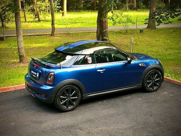 2012 Mini Coupe Cooper S I, синий, 1700000 рублей