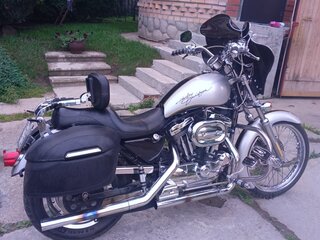 2003 Harley-Davidson Sportster 1200, серебристый, 690000 рублей, вид 5