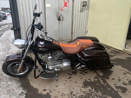 2004 Harley-Davidson Dyna Super Glide, чёрный, 650000 рублей, вид 1
