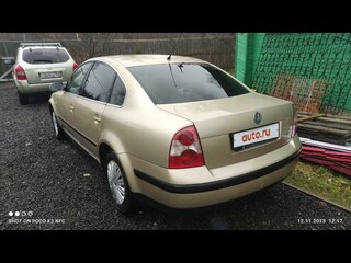 2002 Volkswagen Passat B5 Рестайлинг, жёлтый, 460000 рублей, вид 5