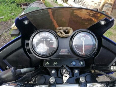 2012 Yamaha YBR125, синий, 160000 рублей, вид 3