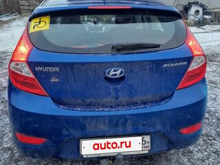 2011 Hyundai Solaris I, синий, 920000 рублей, вид 4