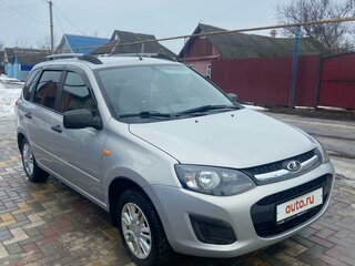 2017 Lada (ВАЗ) Kalina II, серебристый, 645000 рублей, вид 3