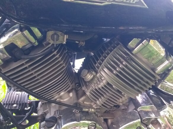 2003 Yamaha XVS400 Drag Star, чёрный, 310000 рублей - вид 12