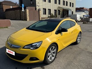 2013 Opel Astra GTC J Рестайлинг, жёлтый, 985000 рублей, вид 1