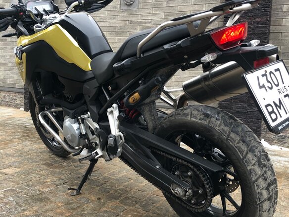 2018 BMW F 750 GS, золотистый, 850000 рублей - вид 7