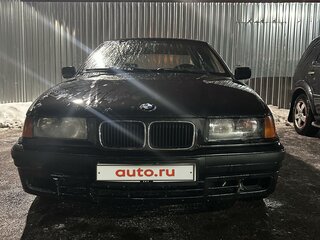 1994 BMW 3 серии 316i III (E36), чёрный, 300000 рублей, вид 1