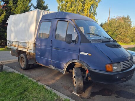 1998 ГАЗ ГАЗель (33023/330273) Фермер, синий, 230000 рублей, вид 3