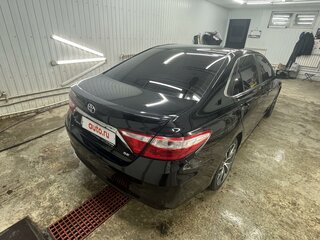 2016 Toyota Camry US Market VII (XV50) Рестайлинг, чёрный, 2200000 рублей, вид 5