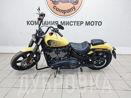 2023 Harley-Davidson Street Bob, жёлтый, 1685900 рублей, вид 2