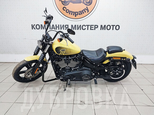 2023 Harley-Davidson Street Bob, жёлтый, 1685900 рублей - вид 1