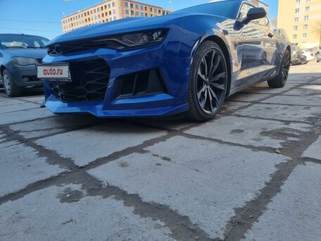 2020 Chevrolet Camaro VI Рестайлинг, синий, 3300000 рублей, вид 3