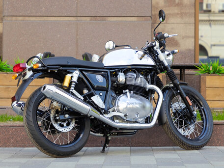 2025 Royal Enfield Continental GT, чёрный, 737000 рублей, вид 4