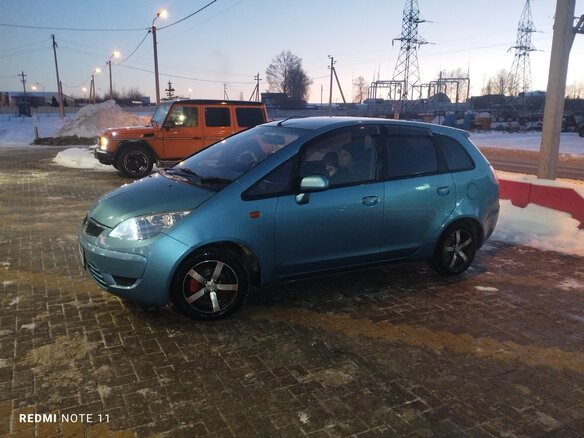 2011 Mitsubishi Colt Plus VI (Z20/Z30), голубой, 650000 рублей - вид 3