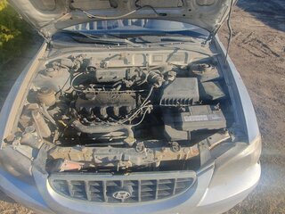 2000 Hyundai Accent II, серебристый, 200000 рублей, вид 2